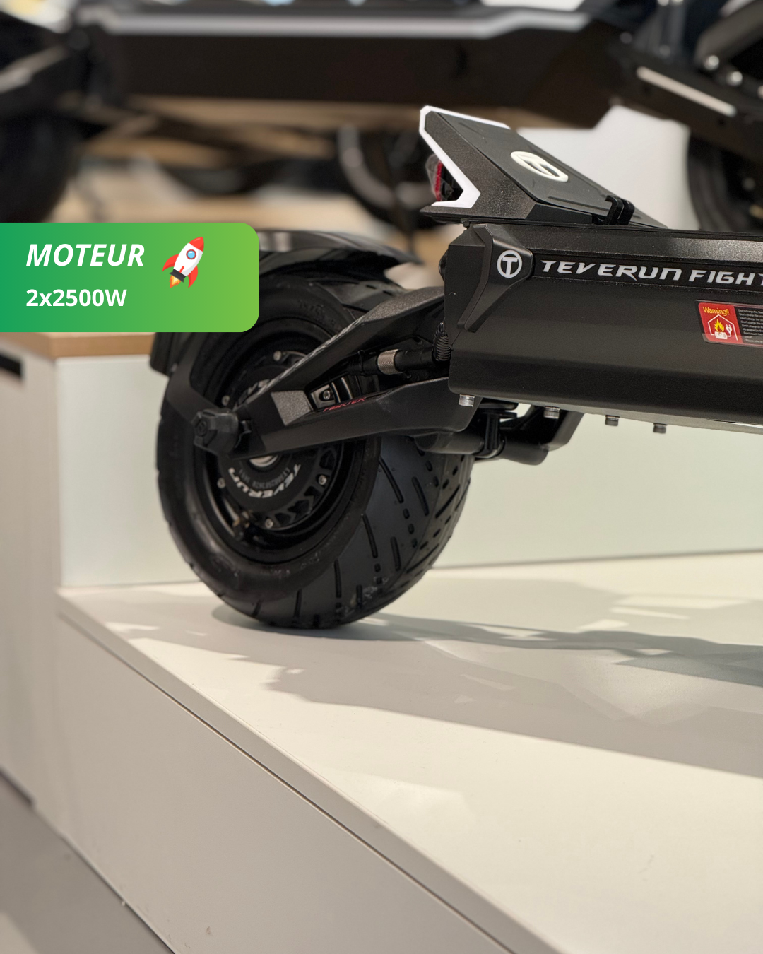 Teverun Fighter Supême Plus moteur