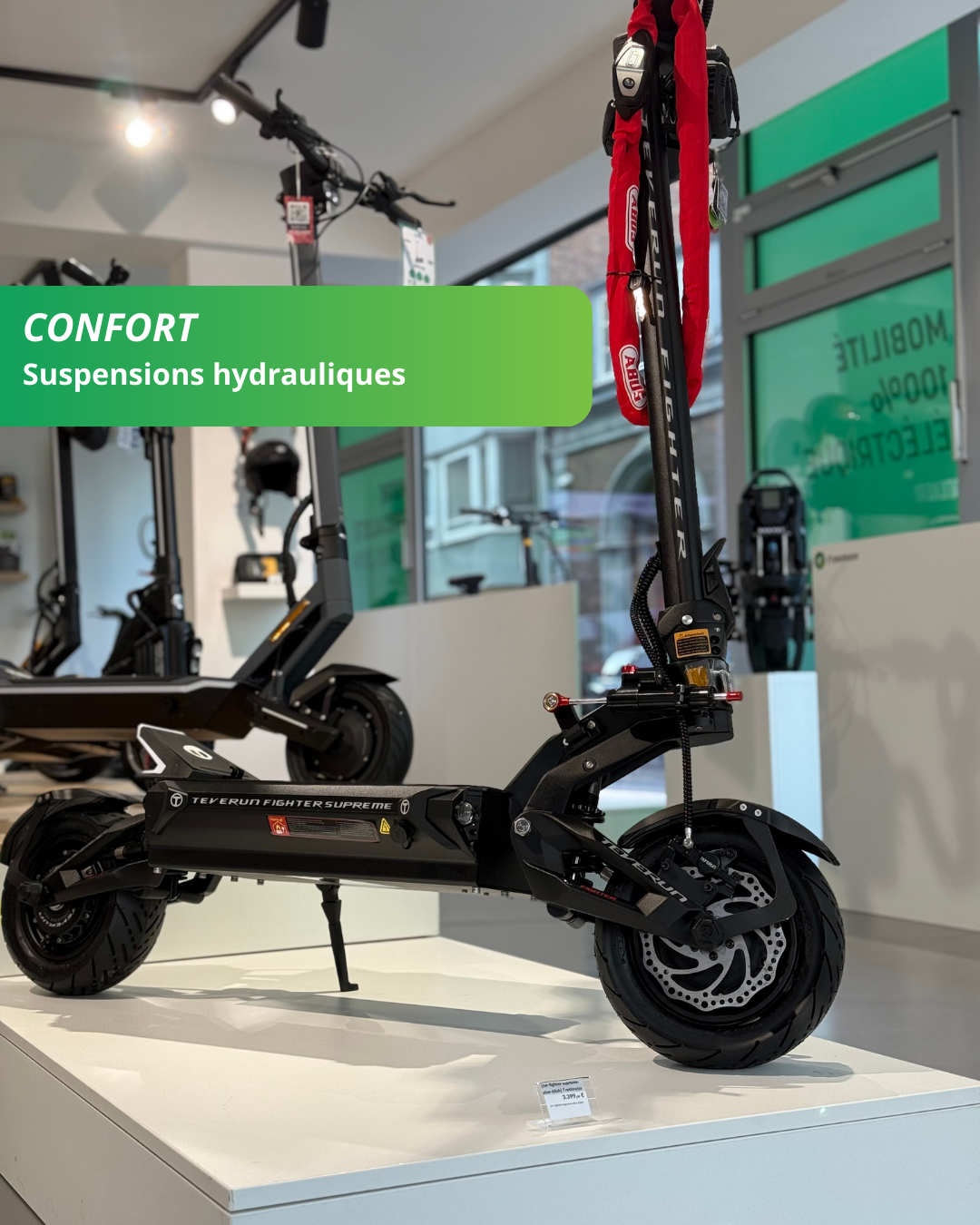 Teverun Fighter Suprême Plus Suspensions