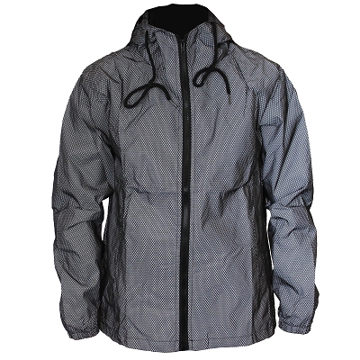 [V666000] Veste 3D réfléchissante avec capuche