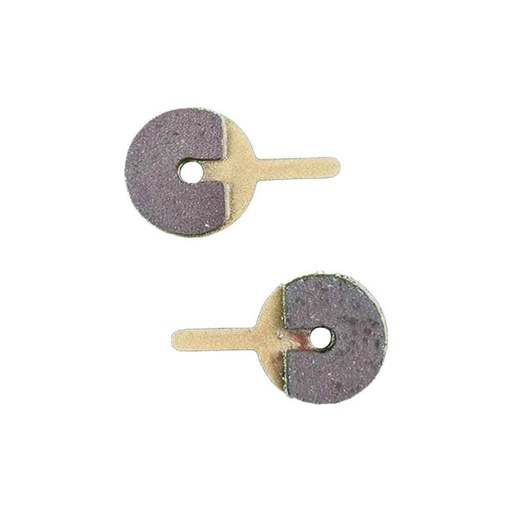 [PF-10_011892] Plaquettes de frein métalliques à ressort central 21,4 mm